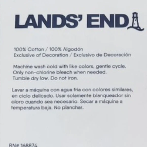 Lands' End Women’s Black and White Plaid Pajama Set 🖤🤍 - Picture 4 of 5